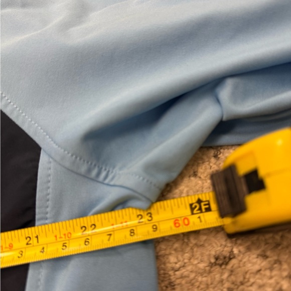 Cutter & Buck men’s L worn once Blue and Black 3/4 pullover see desc in photos - Picture 11 of 13